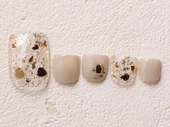 アイネイルズ 渋谷店(I nails)/クリアとホロ