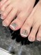 ネイルズ ヒマワリ(Nails Himawari)の写真/【鈴鹿】お洒落女子は足元まで抜かりなく★華やかに彩るフットネイルで気分もUP♪お得なクーポンご準備◎