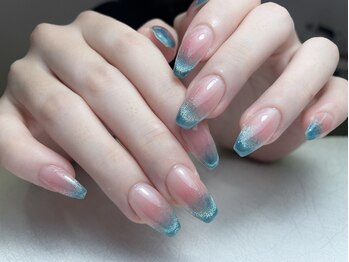 メオネイル(MEO NAIL)/チークxマグネットネイル