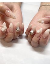 モアナ 光明池店(MOANA)/ベイビーブーマネイル/バラ