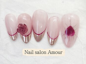 キラキラ春夏のネイル¥7980