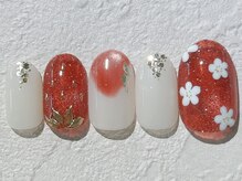 ネイルビート(NAIL BEAT)/マグフラッシュいちごネイル