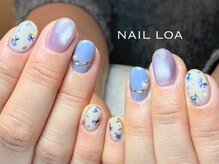 ロア(LOA)/押し花ネイル