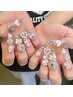 【ハンド】チップ長出し★パーツ★ストーン★シール無制限付け放題