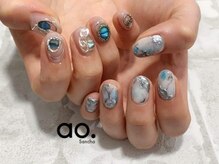 アオ 池尻大橋(ao.)/85min ちぐはぐネイル