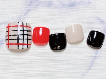 ネイルサロン インプレス(Impress)/チェックネイル