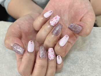 ネオリーブシェリエ 浅草店(Neolive cherie)/レオパードネイル