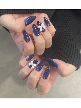 スピラ 上通店(Spira)/ネイビーワンカラー