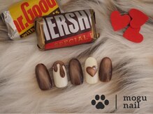 モグネイル(Mogunail)/バレンタインネイル/ハート