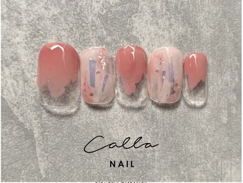 カラネイル 南森町店(calla nail)/オーロラフィルム