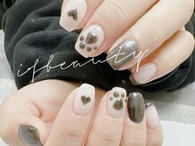 イフビューティー 御徒町店(if beauty)/ハートネイル