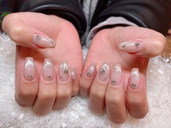 レアネイル 新宿(le'a nail)/マグネットフレンチ