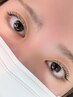 【お手軽眉毛＋まつ毛パーマ】まつ毛パーマ＋眉カット