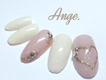 アンジュ(Ange)/月替わり！デザイン定額ジェル☆