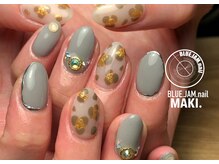 ブルージャムネイル(BLUE.JAM.nail)/FREEDOM つけ放題プラン　MAKI
