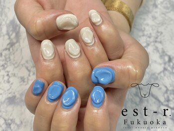 エストアール 博多口店(est-r.)/【ニュアンスネイル】