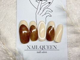 べっこうネイル♪￥9900