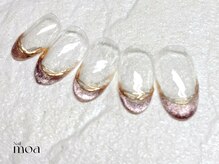 モア(moa)/マグネットフレンチ　ミラー　