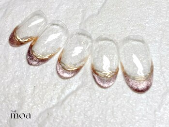 モア(moa)/マグネットフレンチ　ミラー　