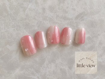 リトルビュー(little view)/ピーチネイル ¥8980