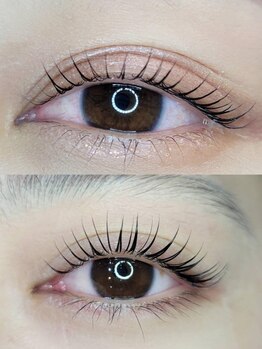 グラシア 半田店(GRACIA)の写真/ぱっちりとした目元でモテ度UP♪モテ可愛な目元に☆自まつ毛の状態や目の形に合わせて丁寧に施術！