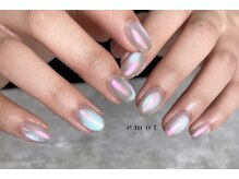 エモット(emot)/シャボン玉ネイル