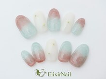 エリクサーネイル 五反田(Elixir Nail)/定額b カジュアル/クーポン使用