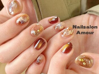 アムールユシマテン 上野湯島店(Amour)/秋ネイル