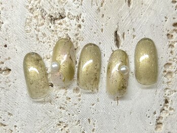 スリール(sourire by PRESS NAIL&EYELASH)/定額ハンド¥5,900(75分)