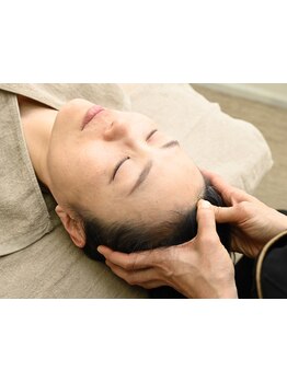 ヘッドスパで癒されたい