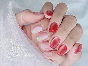 ジョイネイルズ(Joy nails)の写真/【新作も定額で楽しめる】毎月変わる大人可愛いデザインが人気♪予算を気にせず理想のキレイめネイルに＊