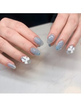 エンズネイル(O’s nail)/ネモフィラネイル