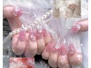 クリアネイル チークネイル