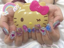 キティちゃんのボンドロネイル♪