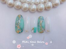 ミキネイルサロン(MiKi Nail Salon)/夏ネイル　海　マープル