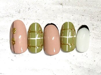 スーン(S∞N)/選べるデザイン定額ネイル￥7980