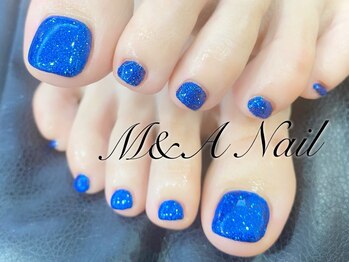 エムアンドエーネイル 横須賀店(M&A NAIL)/Foot ラメ