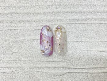 ルチア ネイルアンドアイラッシュ 元今泉店(Lucia)/定額ジェル　オフ込　￥7600～
