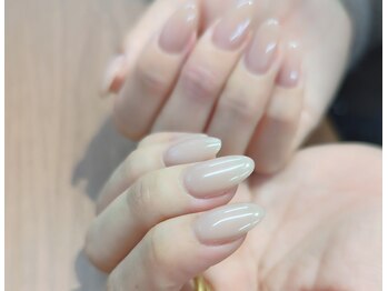 ネイルパキラ(nail pachira)/大人チック☆シアーベージュ