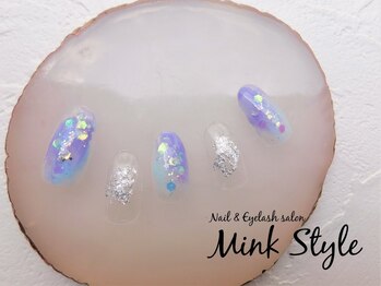 ミンクスタイル 浜松町店/梅雨ネイル