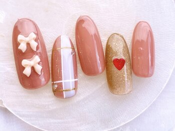 ネイルサロンフォーユー(for u)/チェックネイル¥7980