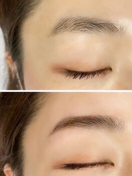 チャイ(Chay)の写真/プロの施術で垢抜け美眉！自己処理から解放され立体感も♪骨格/筋肉/顔に合わせたデザインで美人度UP◎