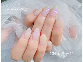 オーロラミラーネイル