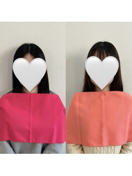 ベルフルージュ(bell frouge)/【ペア】カラー×顔タイプ診断