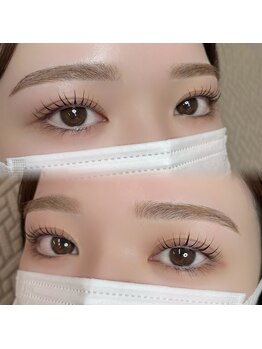 フランク(f)/眉スタイリング＋まつ毛パーマ