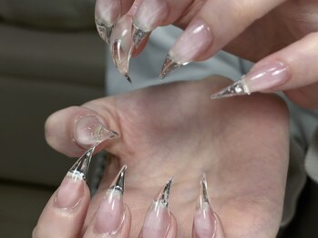 サリーネイルラボ(Sully Nail Lab)/クリアネイル/キャットネイル