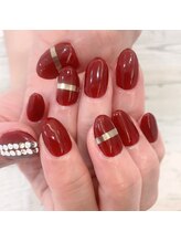 エトワール 御器所店(Etoile)/ボルドーネイル