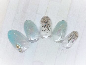 アルセア 上野御徒町店(Alcea)/ニュアンス ぬりかけ 海