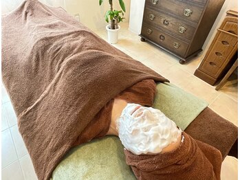 ビーアップ(BE-UP)/たっぷりの泡で肌洗浄