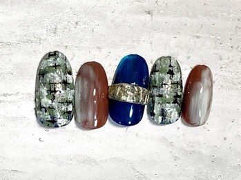 スーン(S∞N)/選べるデザイン定額ネイル￥7980